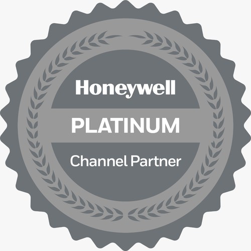 Honeywell Platinum Channel Partner badge